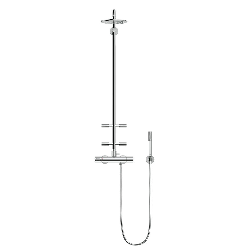 Takduschset Grohe Rainshower med 4 Sidoduschar