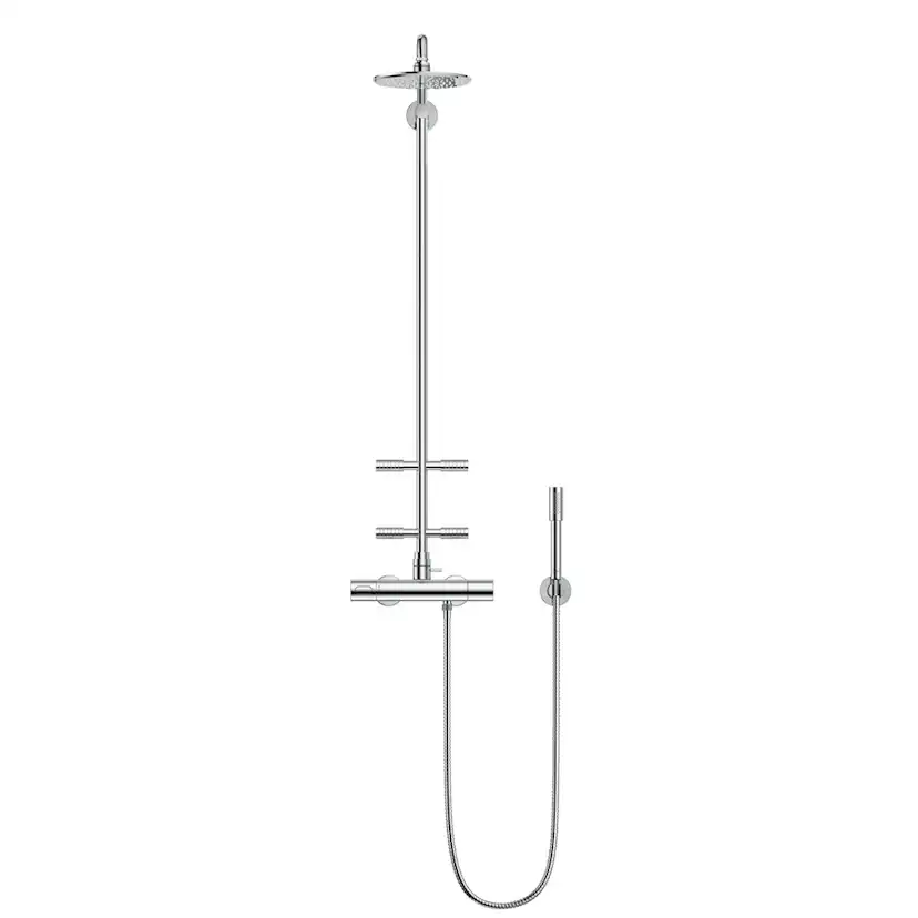 Takduschset Grohe Rainshower med 4 Sidoduschar
