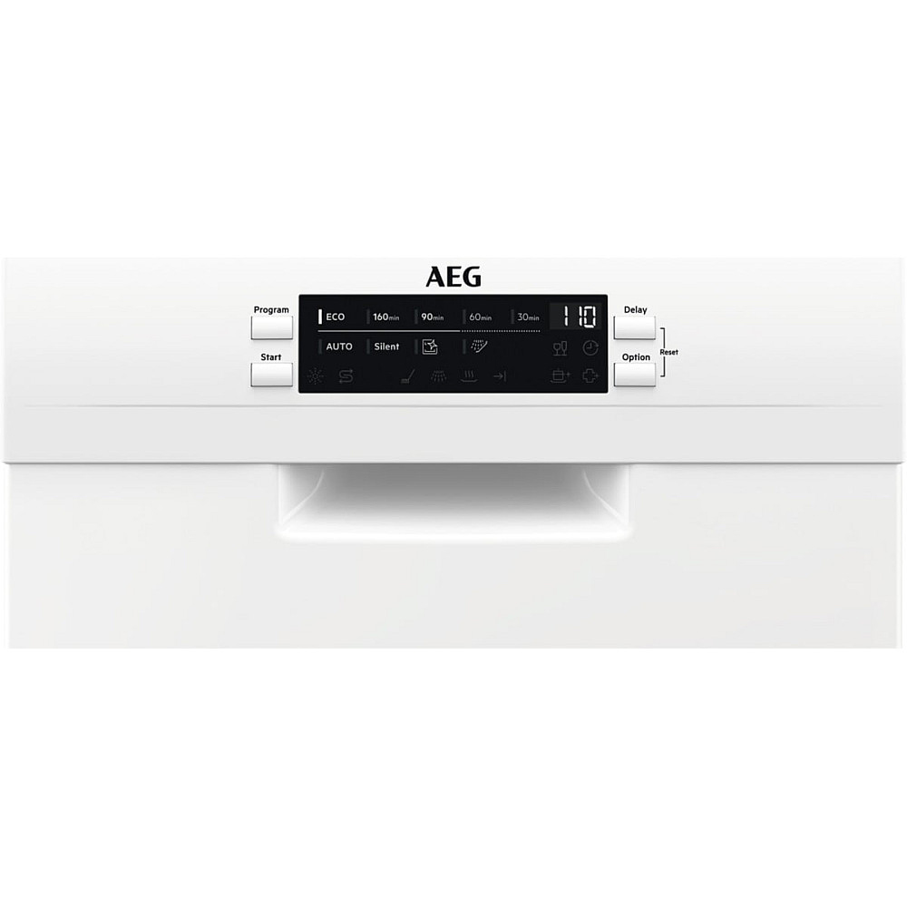 Integrerad Diskmaskin AEG FFB62407ZW 45 cm med SatelliteClean® och ExtraHygiene