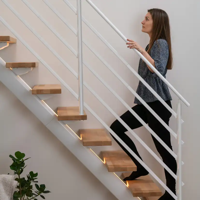 SYDNEY bok oljad rak vit PURE 11S 75W Vit, Bredd: 750 mm, Max Takhöjd: 2700 mm
