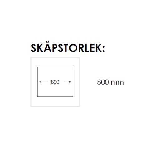 Diskho Nordic Tech Radius 700 B X Rostfri Enkel med Korgventil & Vattenlås