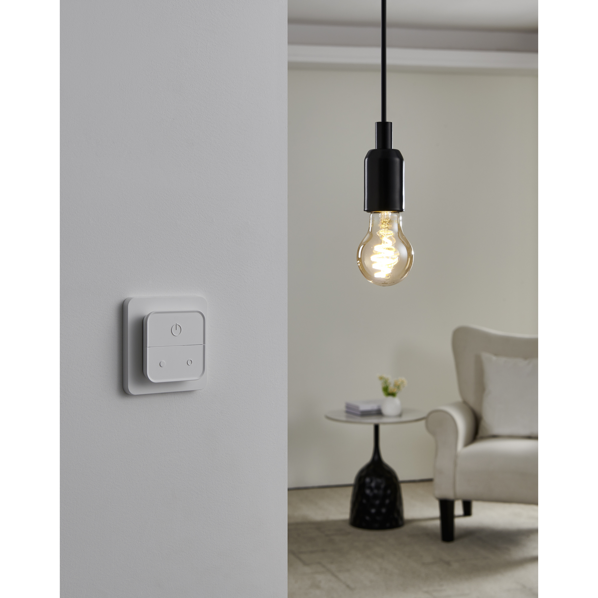 Ljuskälla Eglo 2xLM-ZIG-CCT E27 A60 4,9W Amber + Brytare