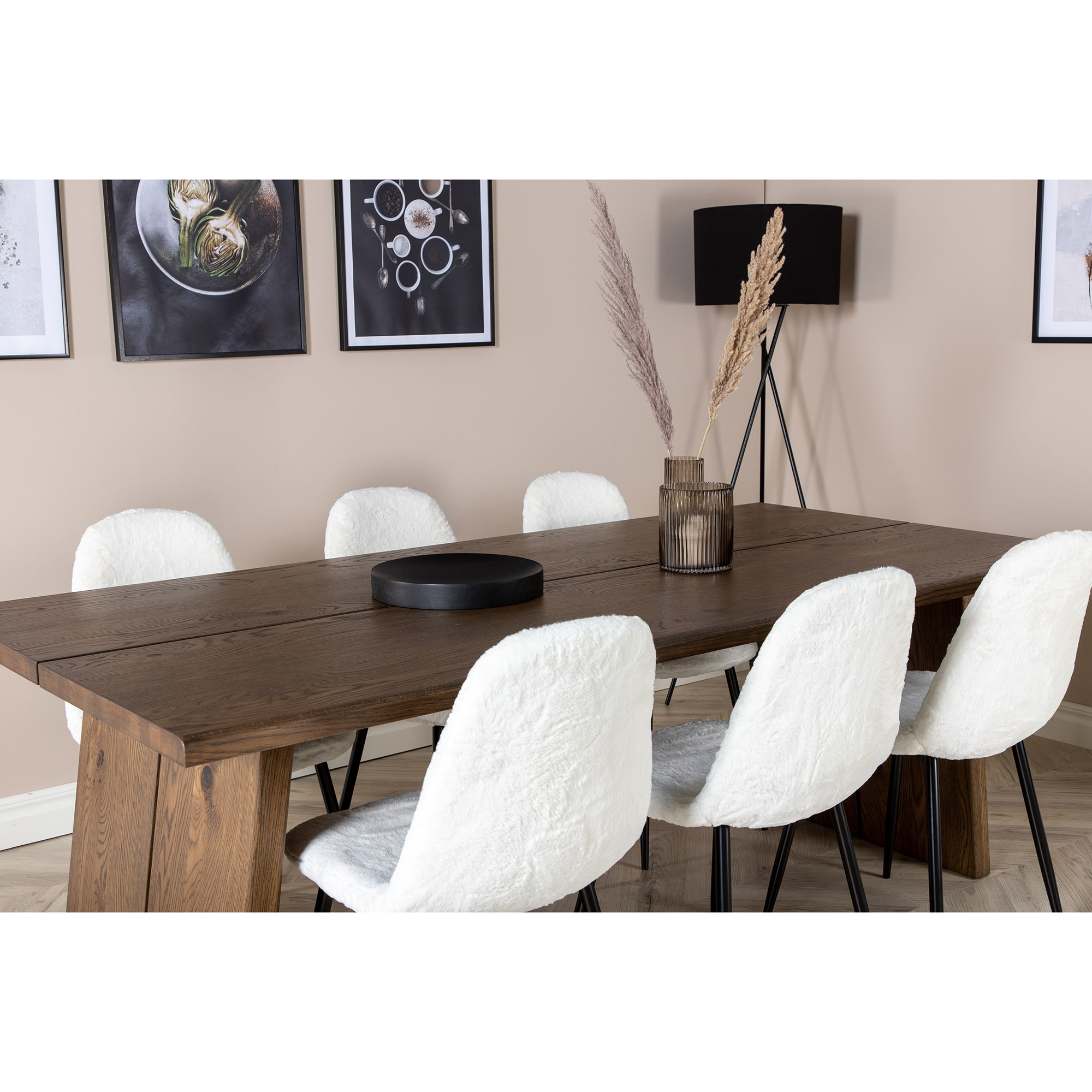 Matgrupp Venture Home Lotus med 6 Pooya Stolar