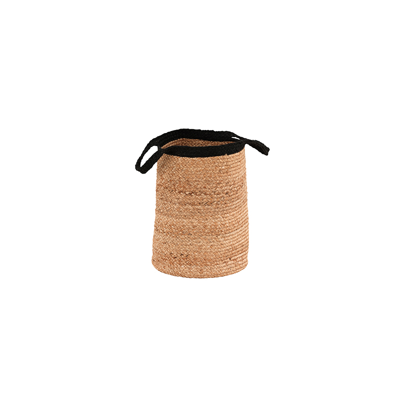 Pune Jute - 50*ø35- -Round-Natural/Black Natur/Svart