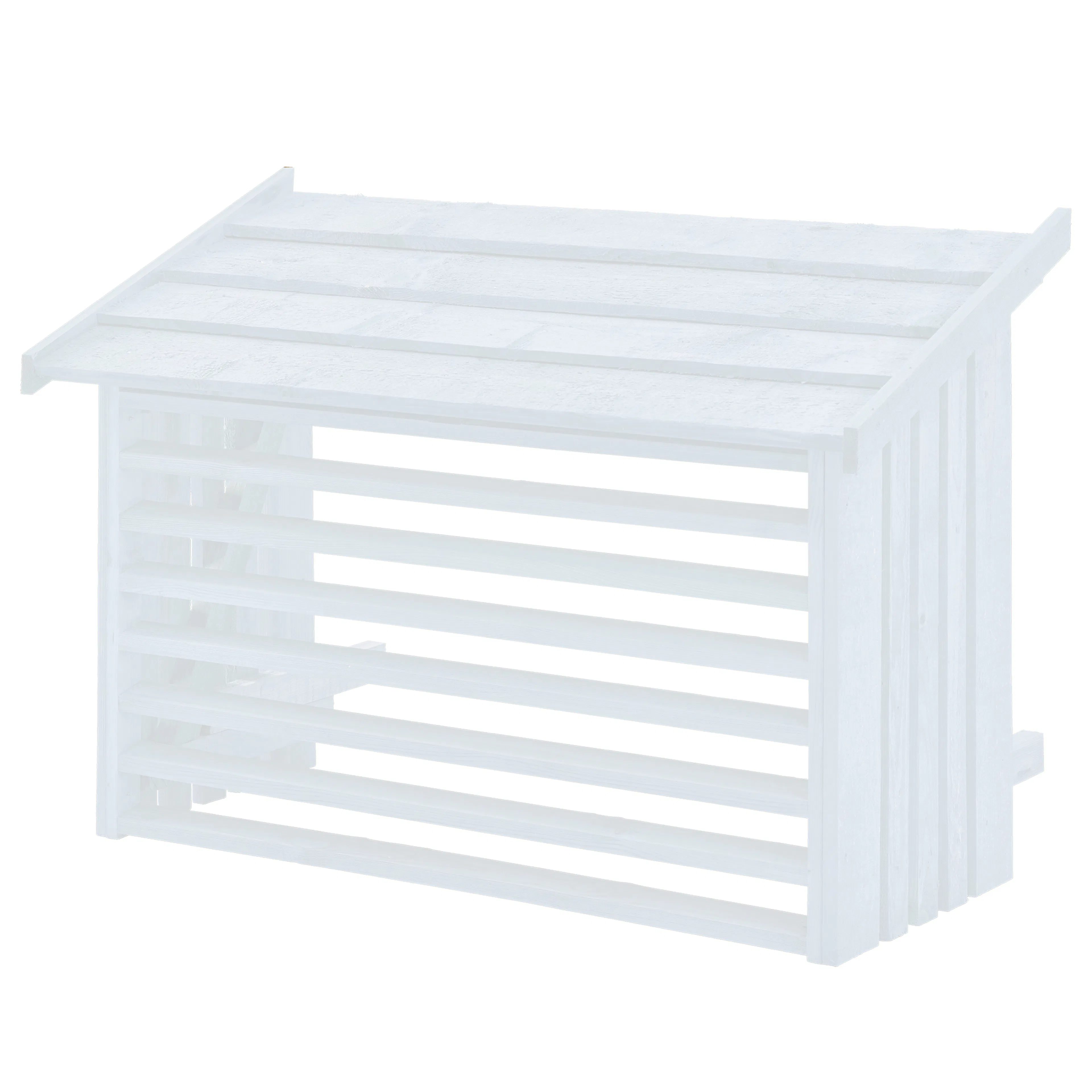 Värmepumpstak PLUS 96×56×78 cm Vit