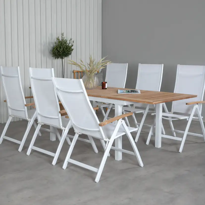 Matgrupp Venture Home Pave med 6 Pave Stolar