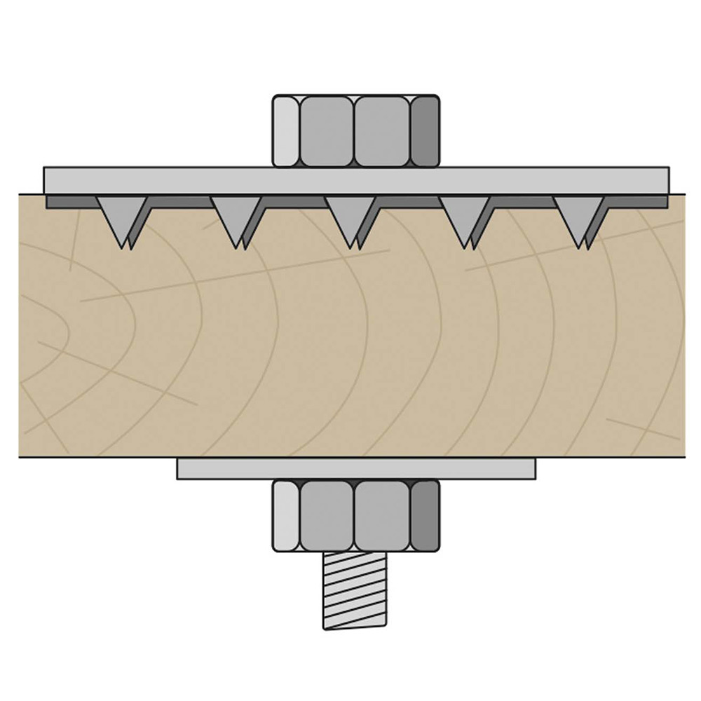 Förstärkningsbricka FAST SPS 75x16,4x1,25 mm EN