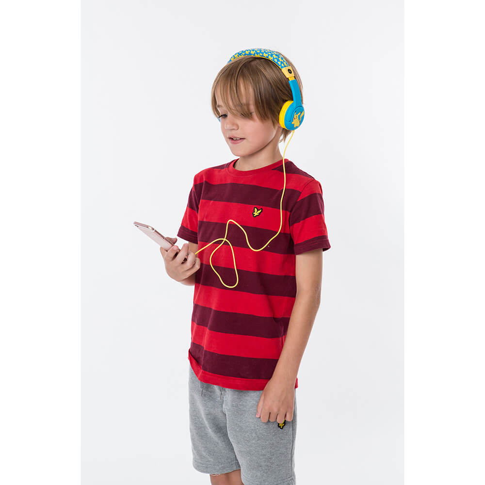 Hörlur POKEMON Junior On-Ear 85dB Pikachu