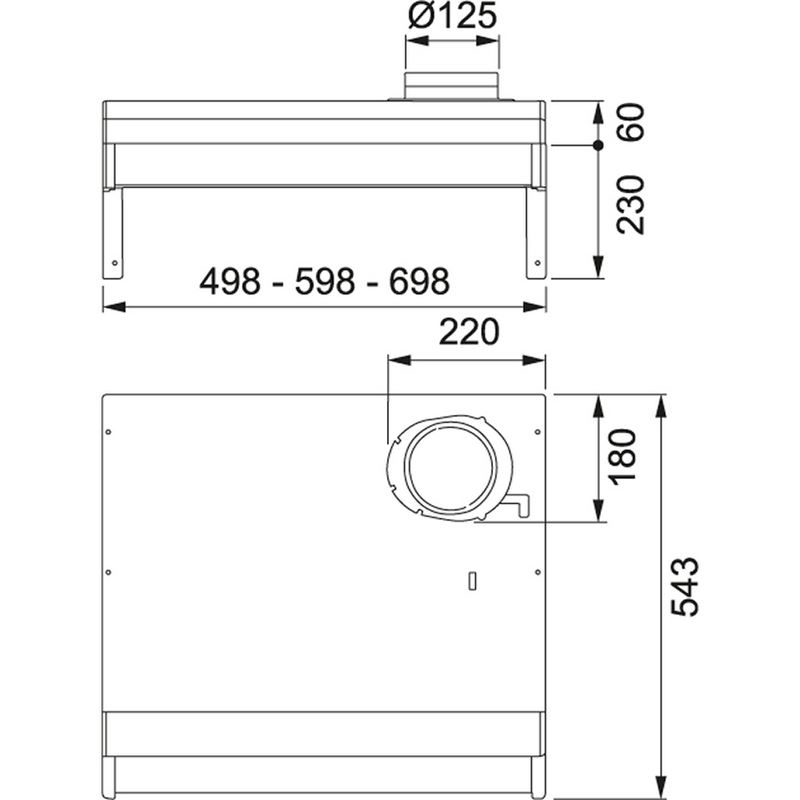 Spiskåpa Franke Futurum Spirit 1222B-10 Lägenhet