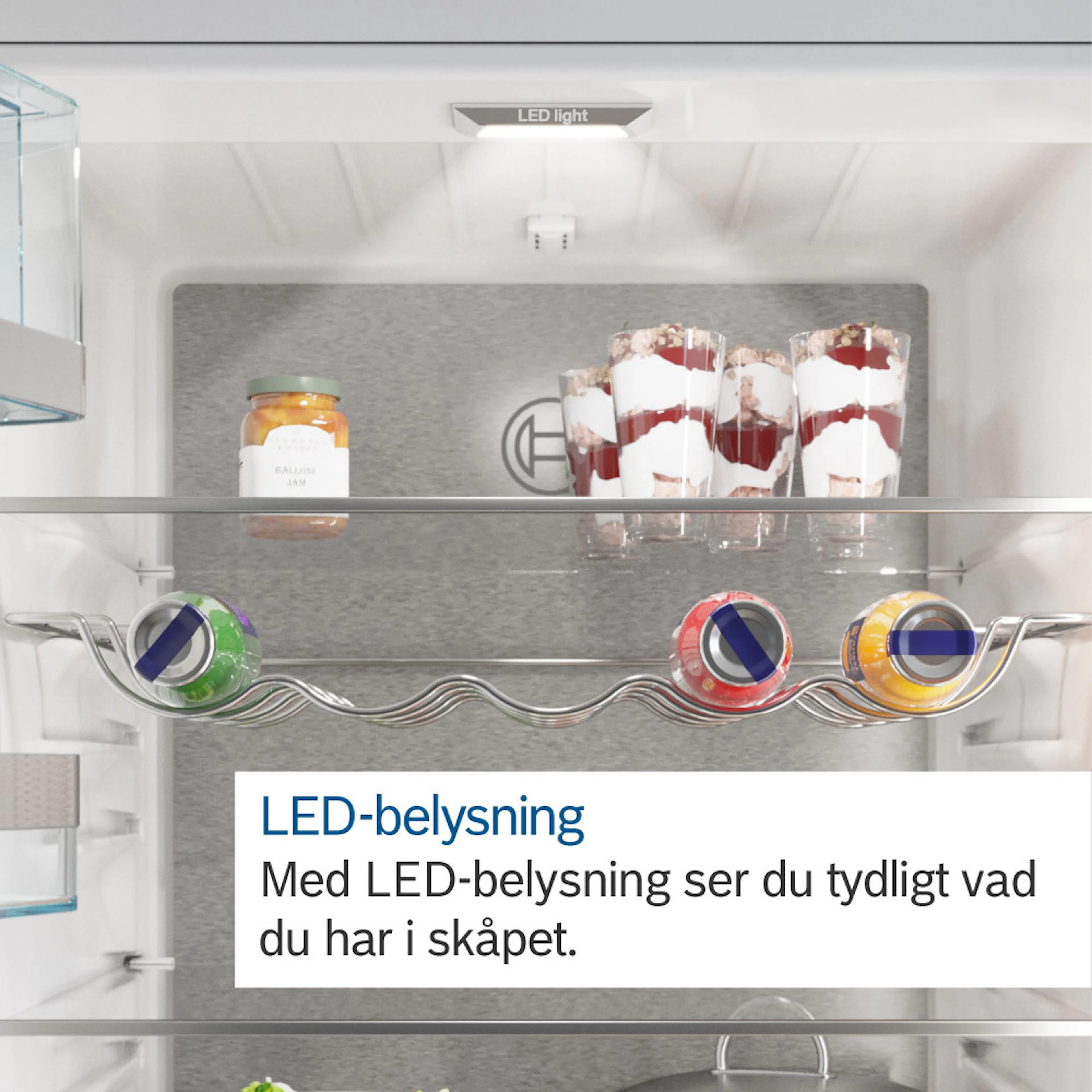 Kyl/Frys Bosch KIV87VFE0 Serie 4 Integrerad