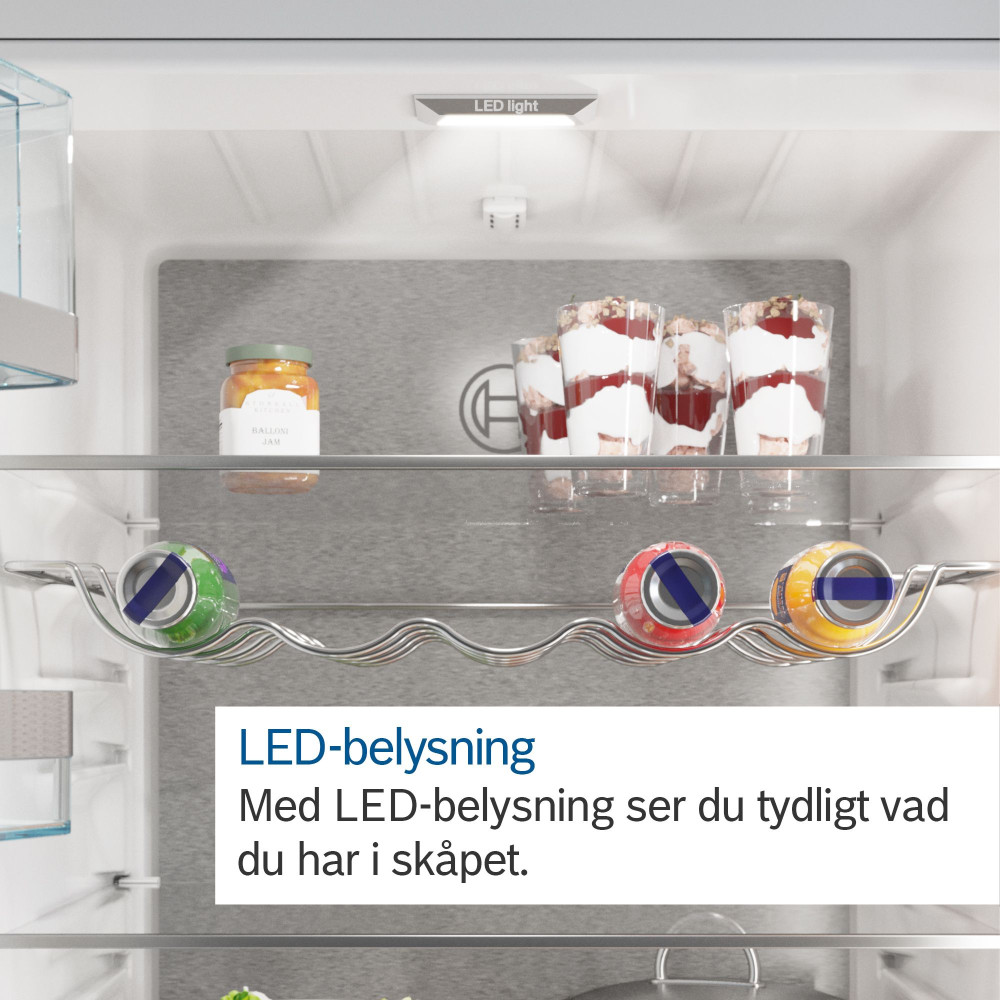 Kyl/Frys Bosch KIV87VFE0 Serie 4 Integrerad