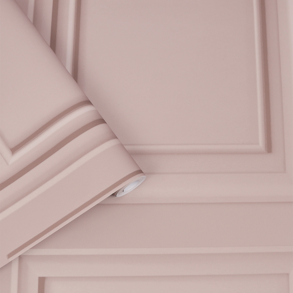 Tapet Laura Ashley Redbrook Wood Panel Blush