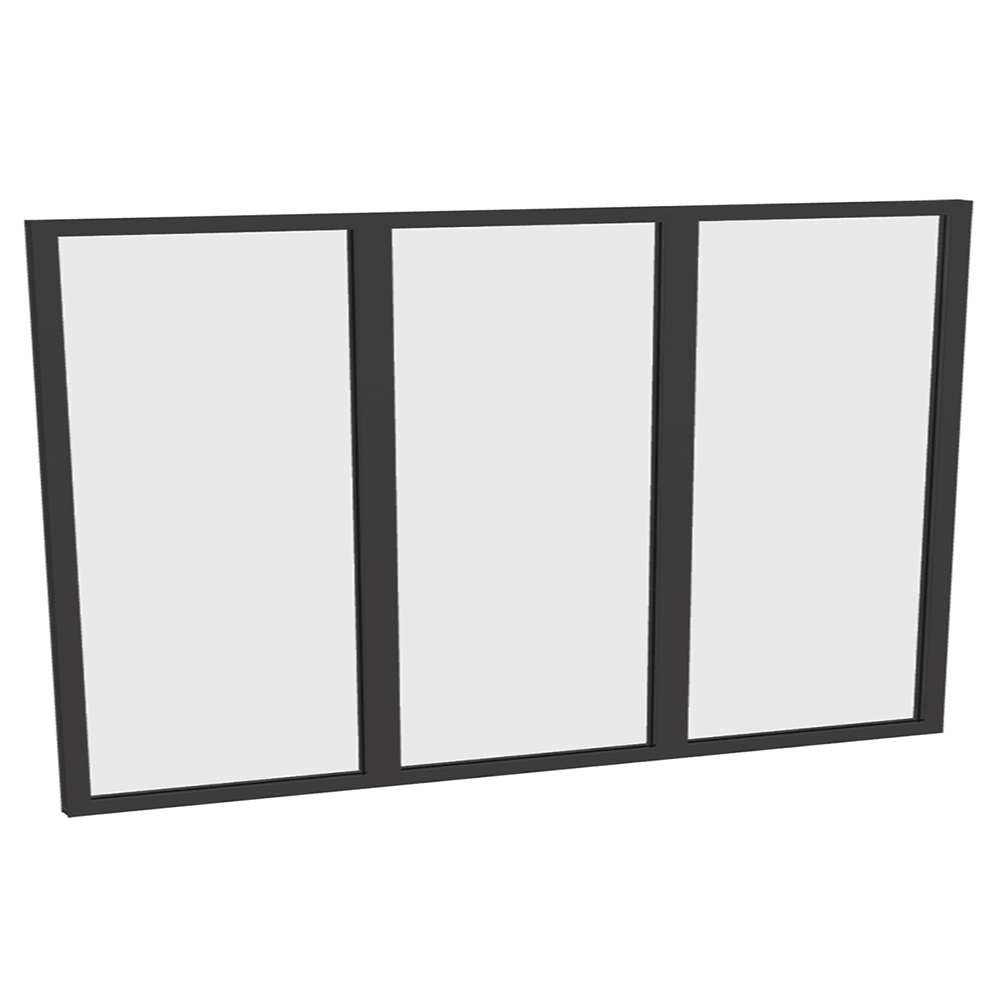 Fast Väggparti Landskap Robust Året runt 3-del