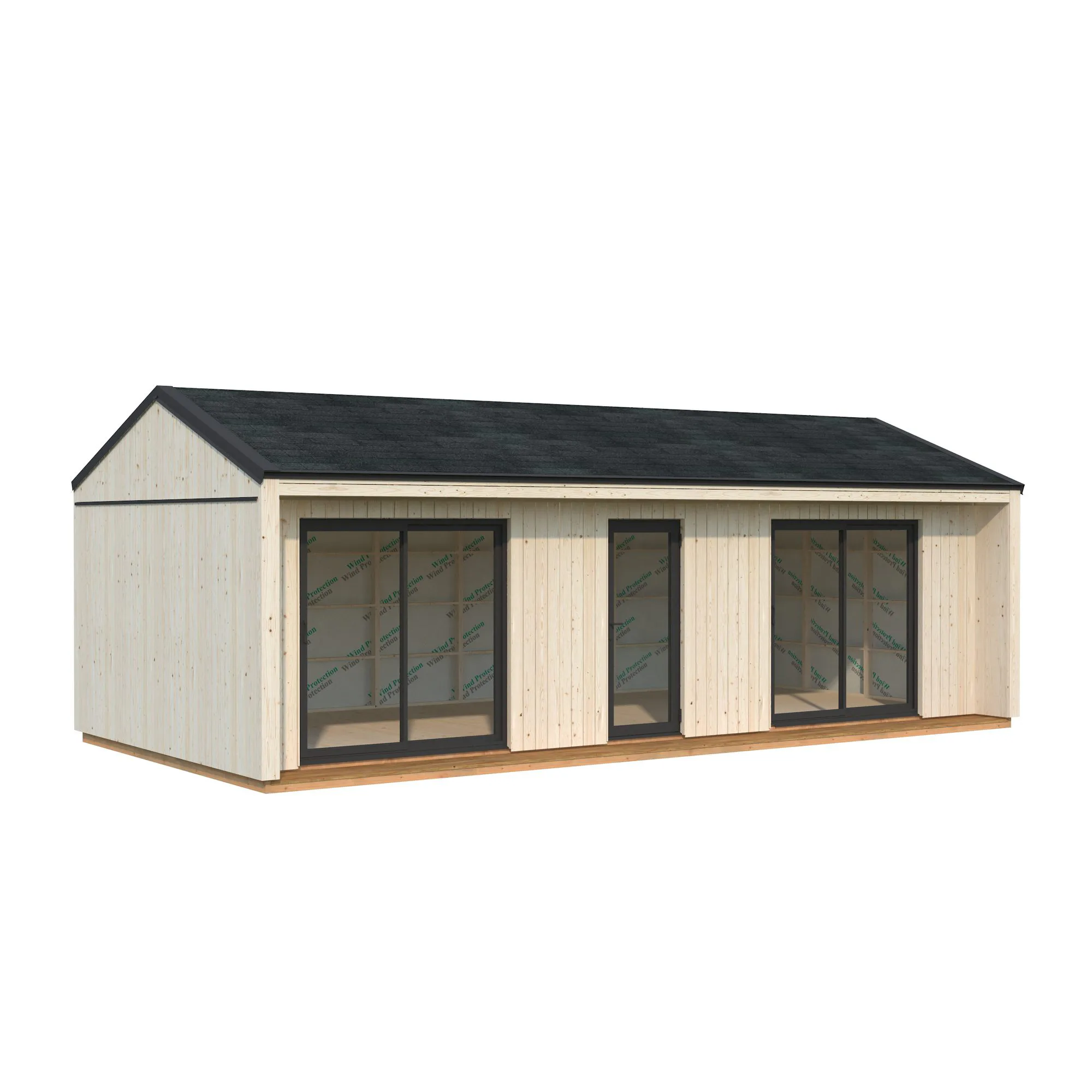 Trädgårdshus Palmako Rebekka 40,4 m² (inv. 31,8 m² )