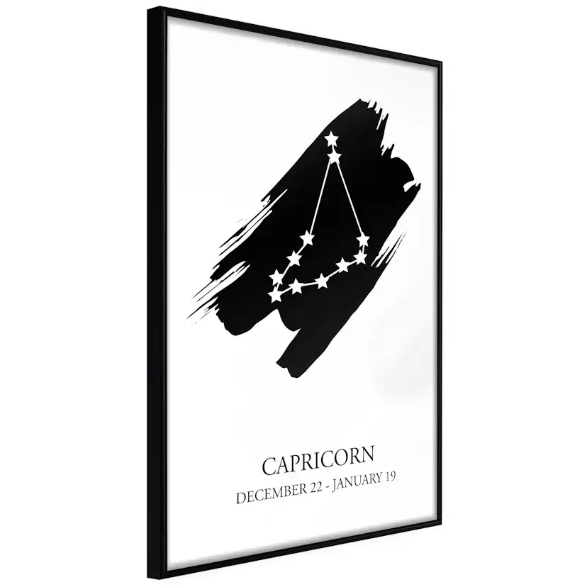 Poster Artgeist Affisch Zodiac Signs Capricorn