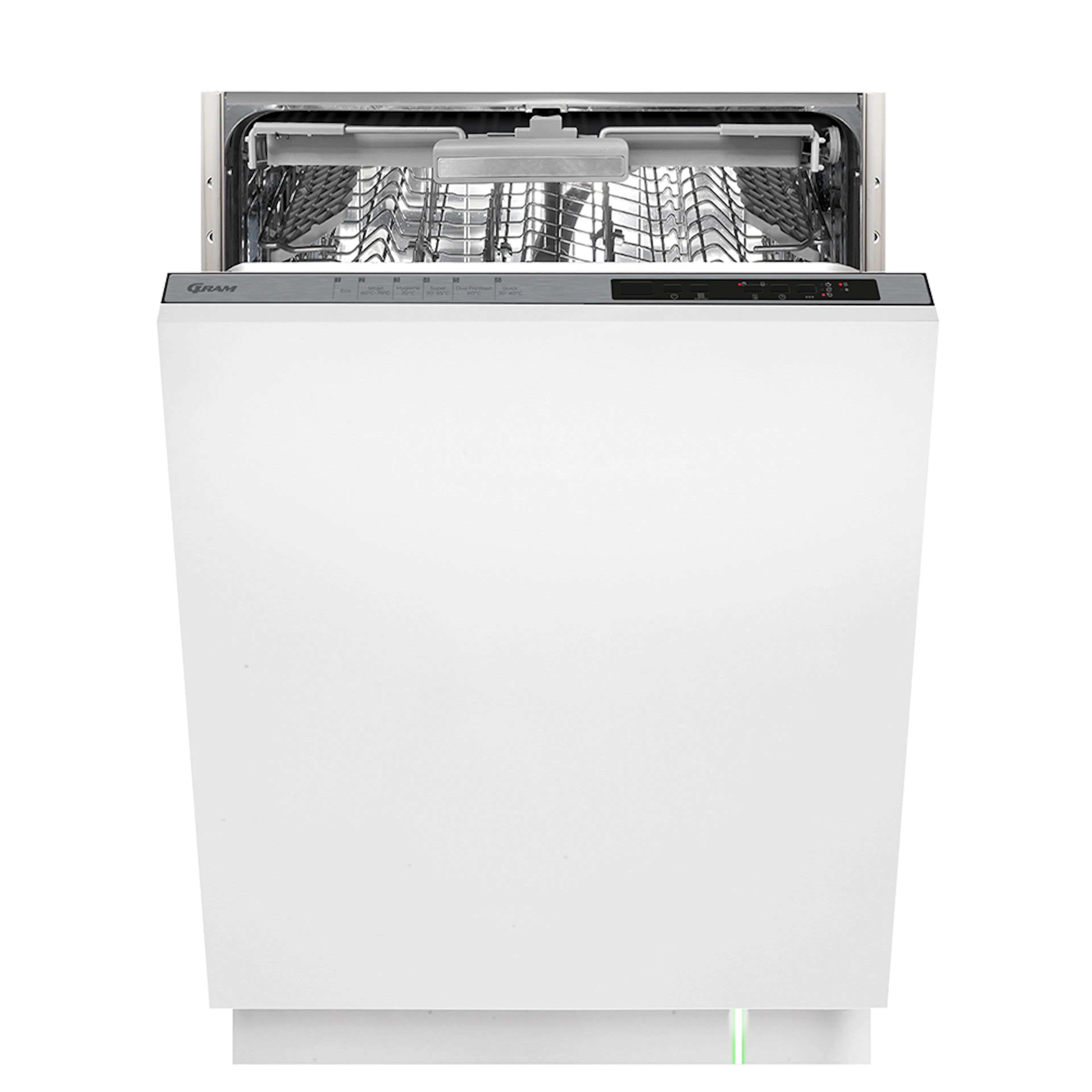 Integrerad Diskmaskin GRAM OMI 6240-90 RT med Plats för 15 Kuvert