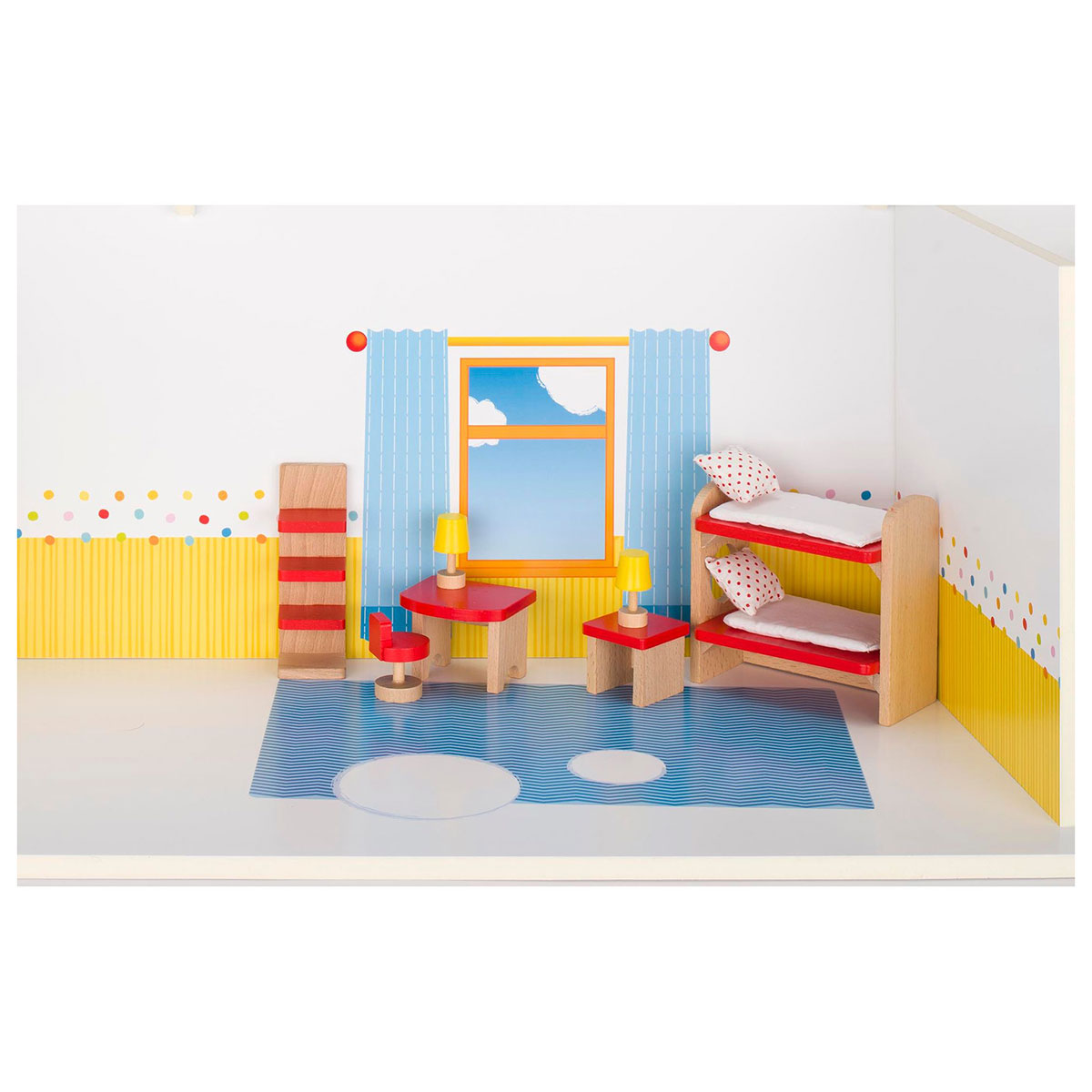 Barnrumsmöbler Goki till Dockhus