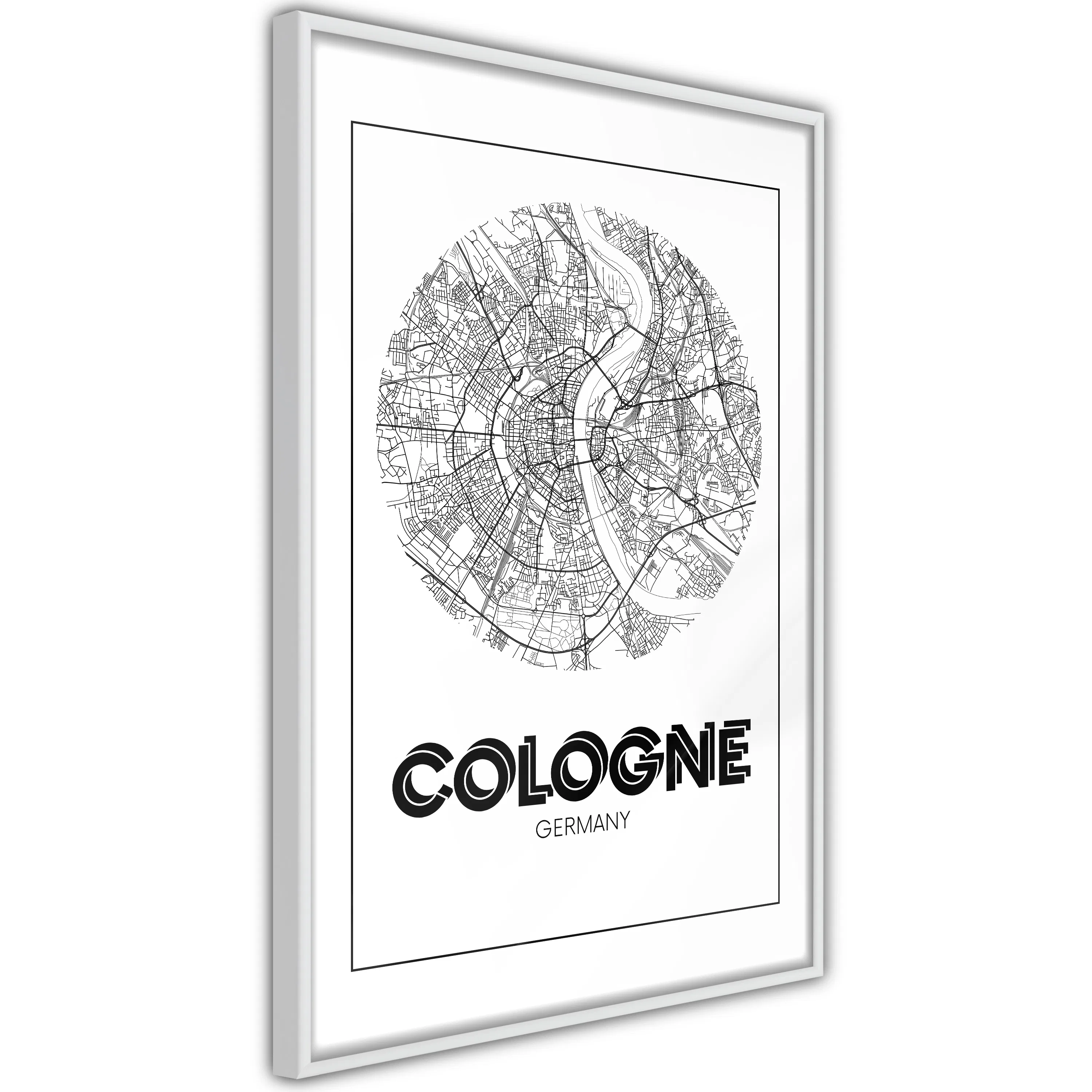 Poster Artgeist Affisch Retro Cologne