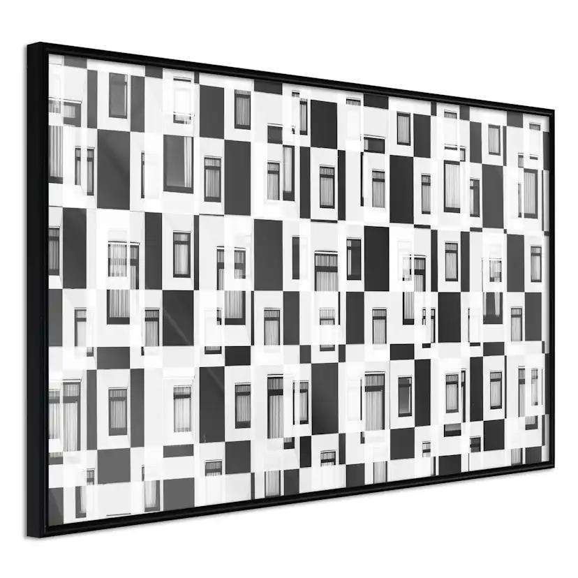Poster Artgeist Affisch Abstract Windows