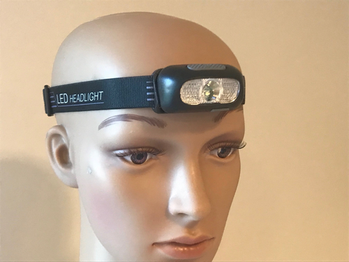 Pannlampa Briv HL05-C 3S uppladdningsbar