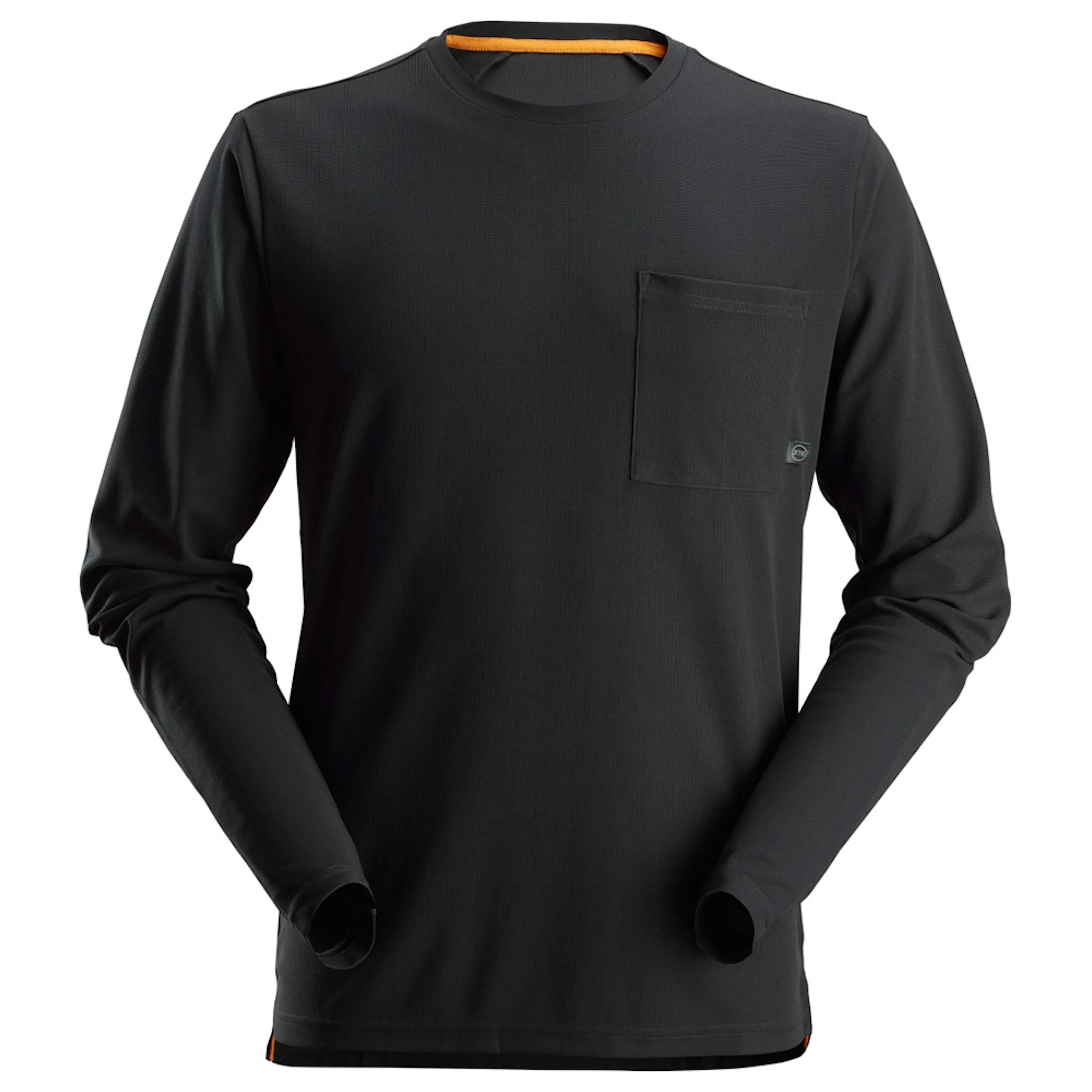 T-shirt långärmad 37.5® Storlek: M, Färg: Black