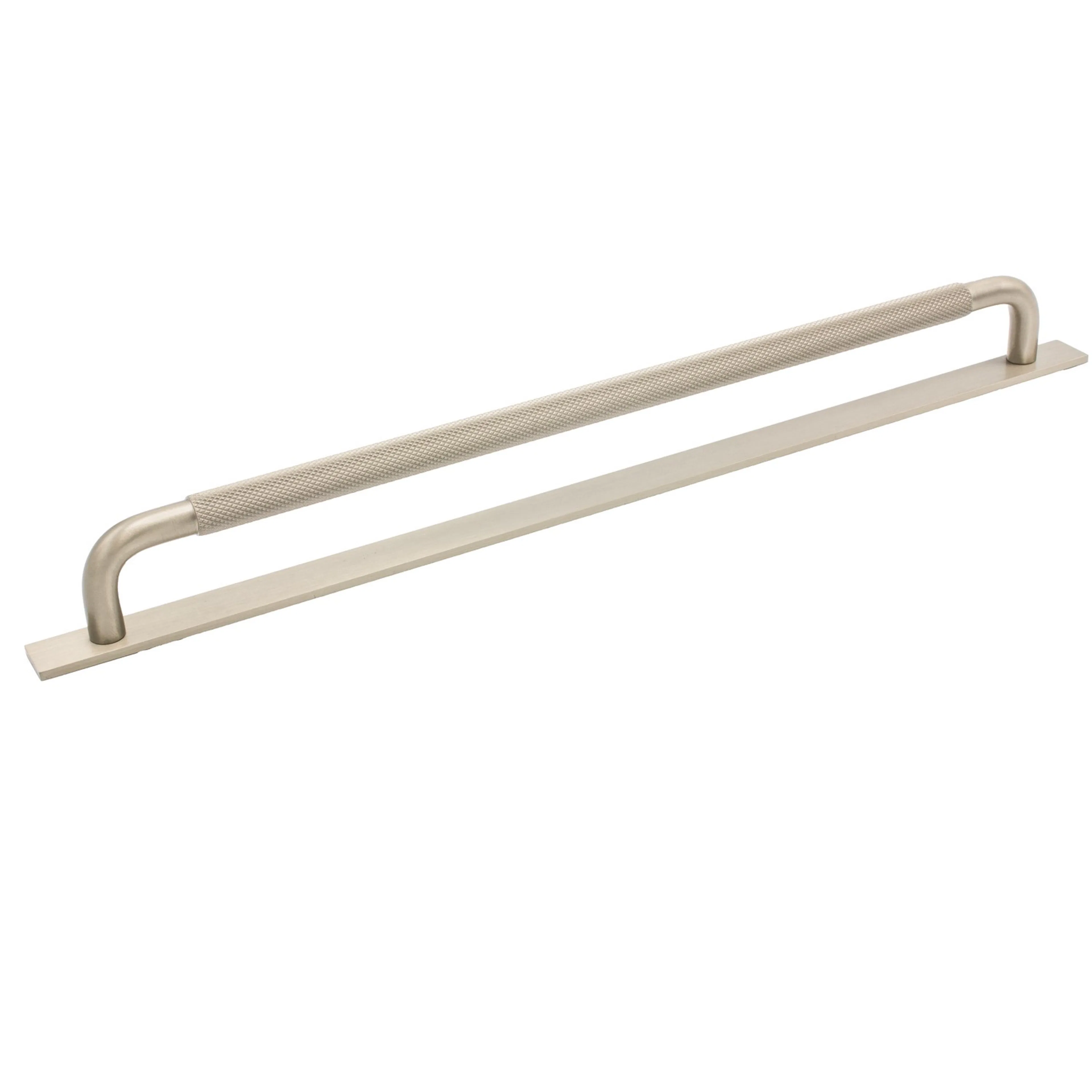 Handtag Helix/bricka-320 rf-look Rostfri look, Längd: 362 mm