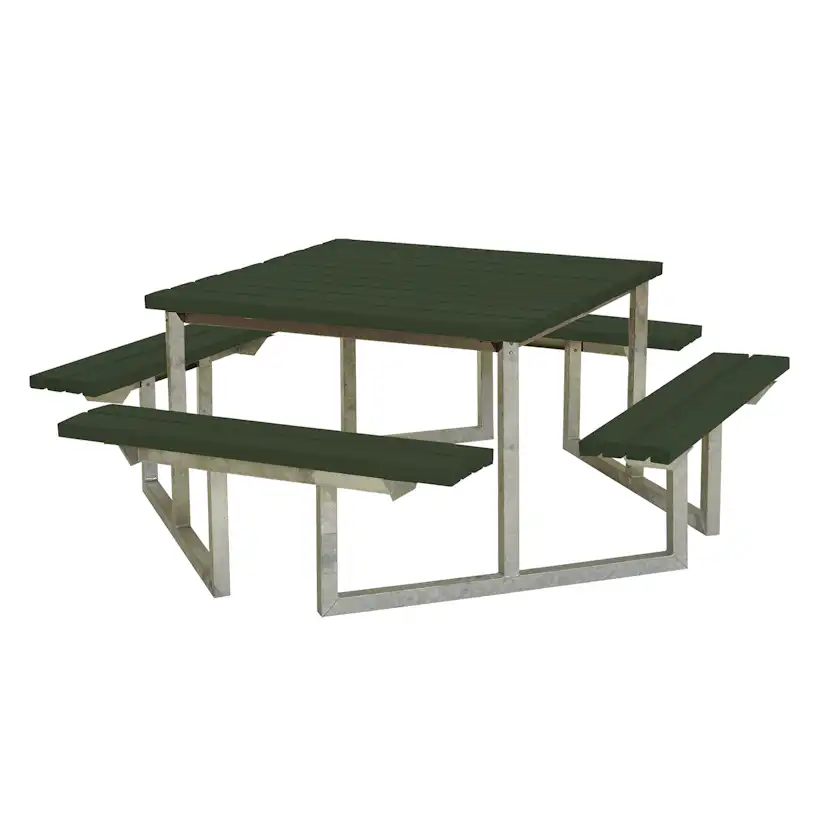 Picknickbord PLUS Twist 204 cm Grön Utomhus