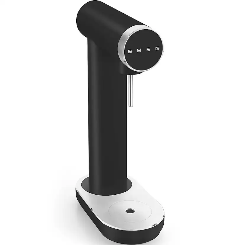 Smeg SKC01BLM sodamaskin, Mattsvart Svart