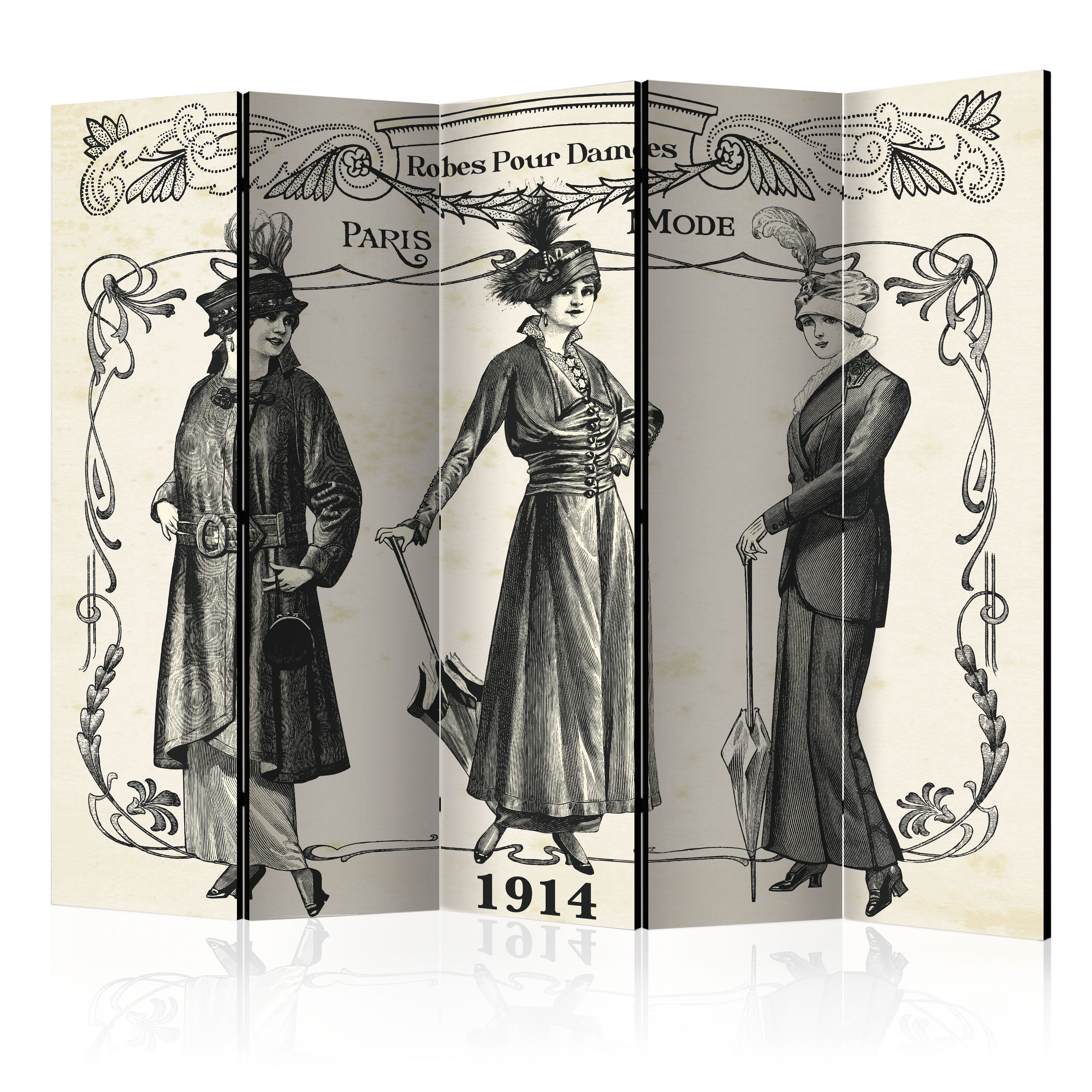 Rumsavdelare Skärmvägg Arkiio Dress 1914 II 225x172 cm