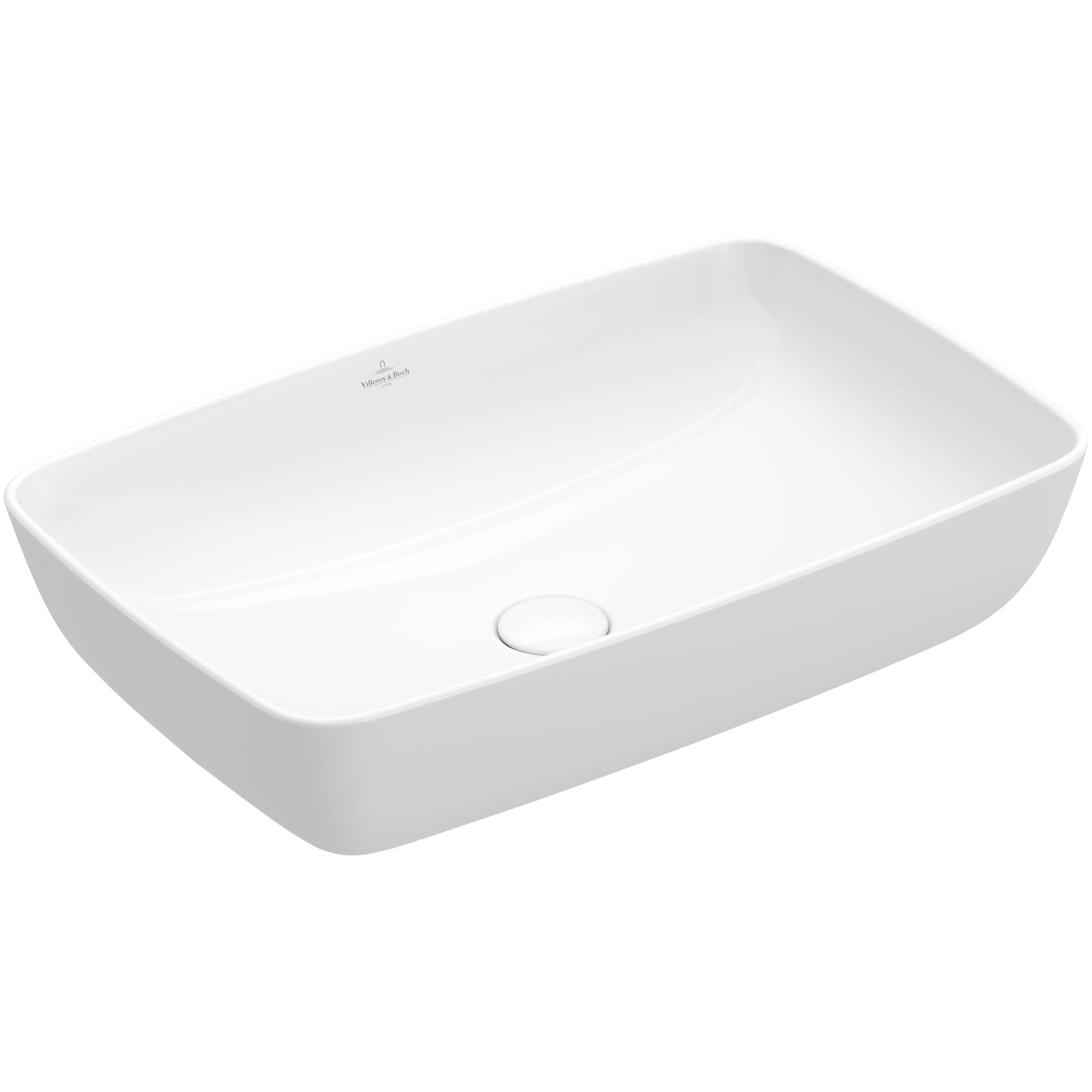Tvättställ villeroy & Boch Artis 417258R1 Vit Alpin CeramicPlus, för Väggmonterad blandare
