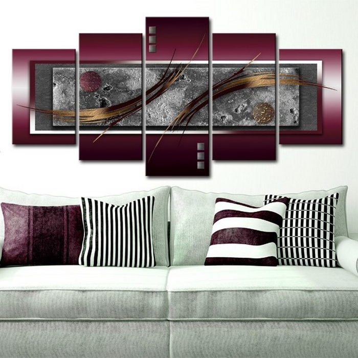 Tavla - Burgundy elegance 200x100 200x100 cm