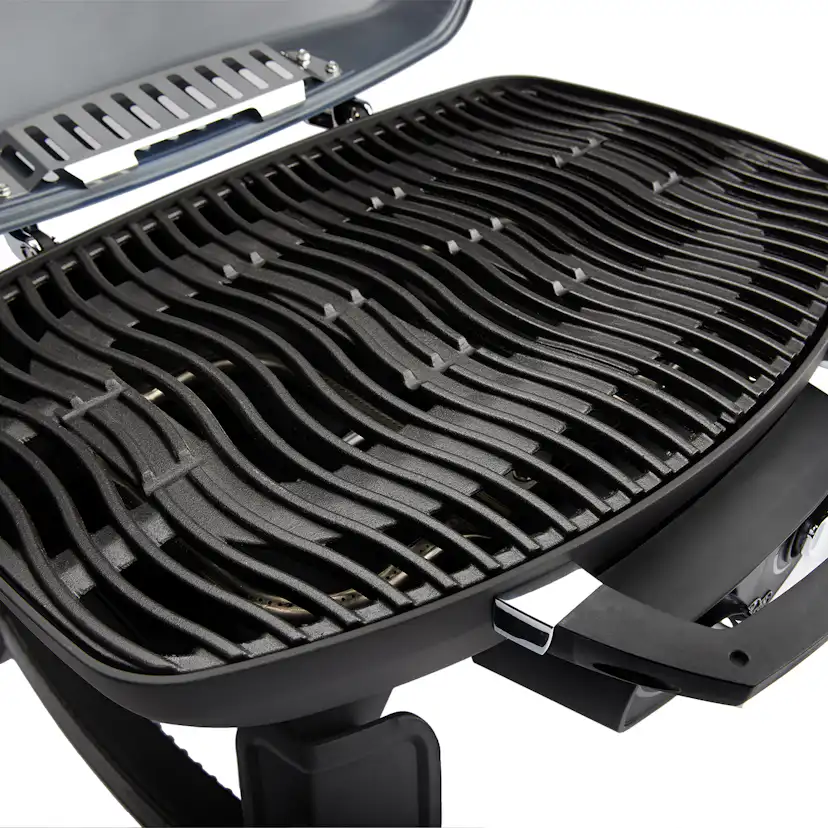 Gasolgrill Napoleon TQ285-1 Bärbar Grill i Rostfritt Stål & Gjutjärnsgaller