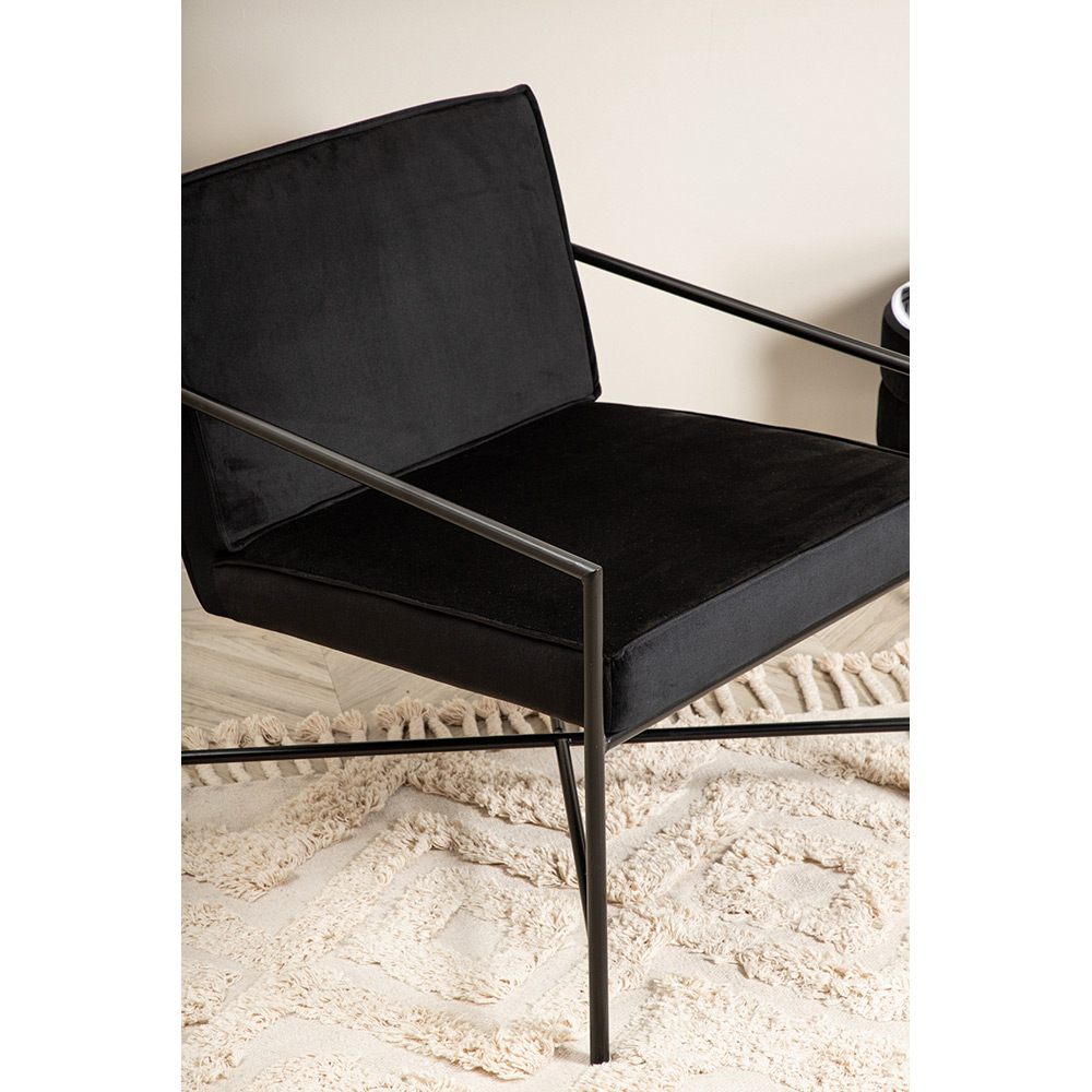 Fåtölj Venture Home Rakel Sammet