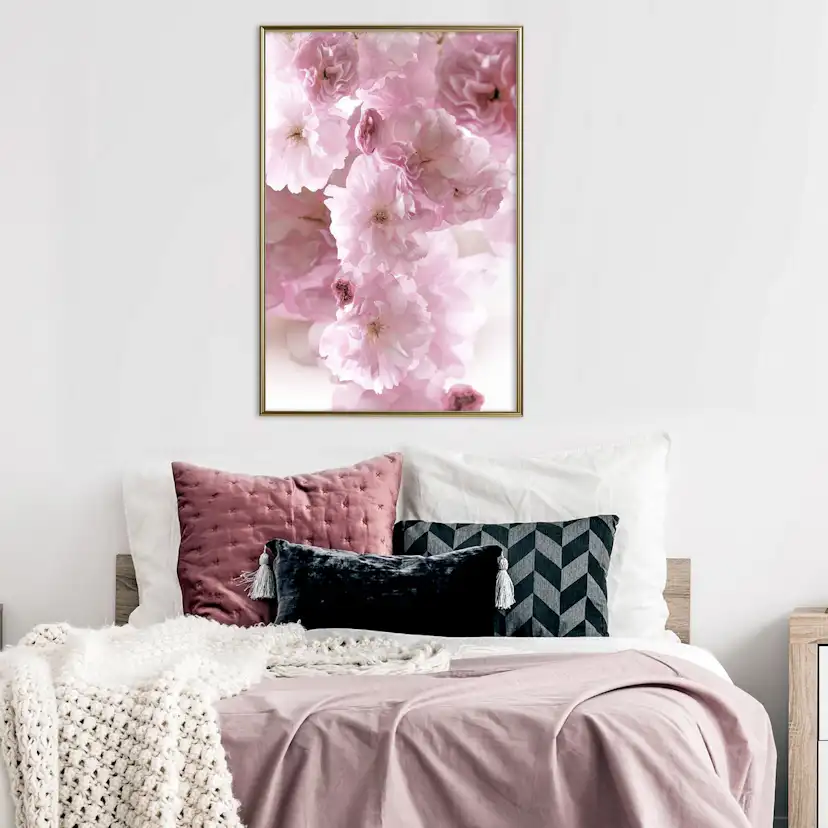 Poster Artgeist Affisch Floral Fog