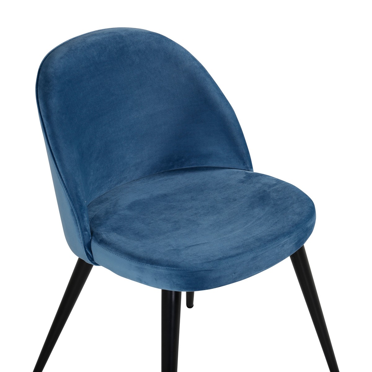 Matstol Venture Home Velvet Svart Ben