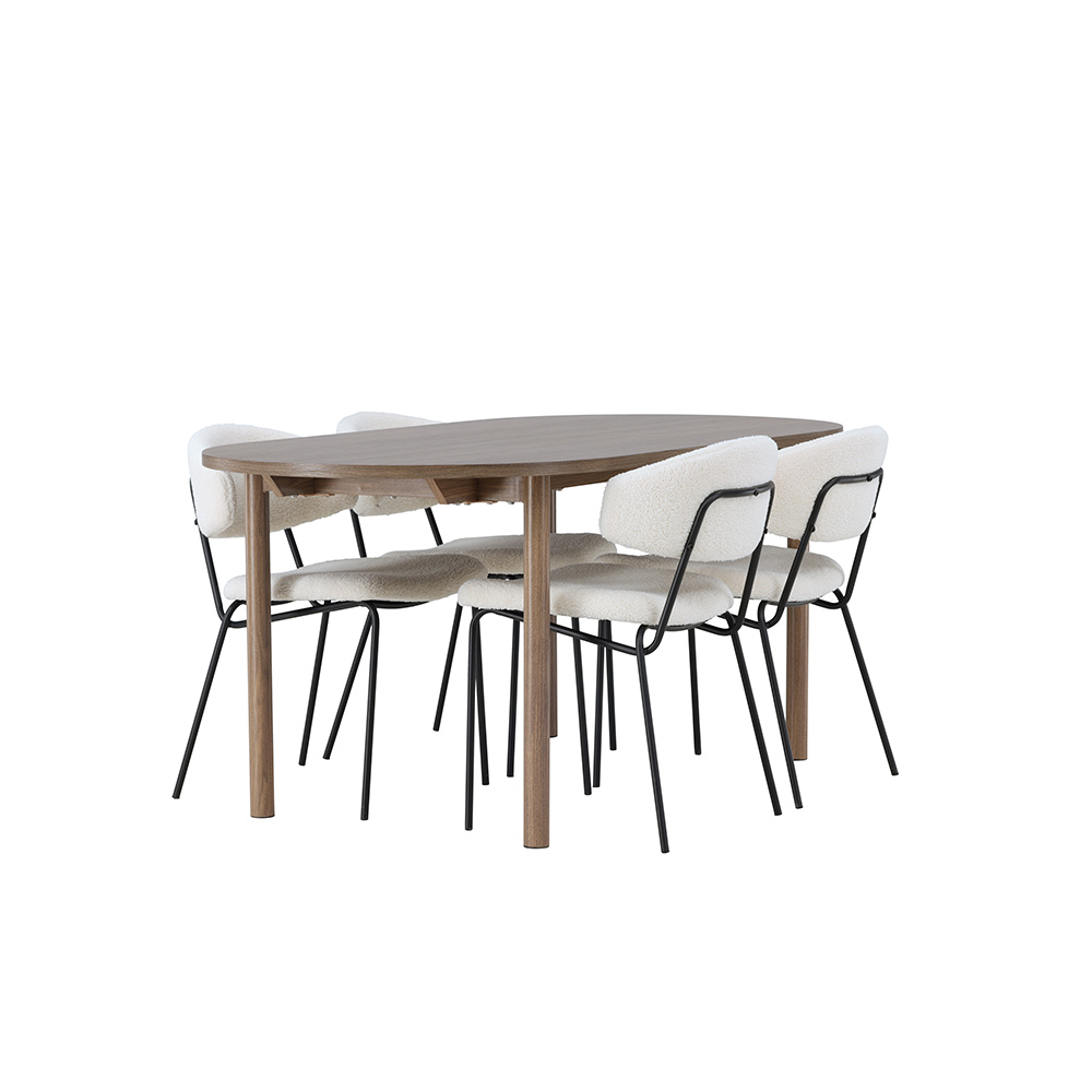 Matgrupp Venture Home Andy med 4 Chico Stolar