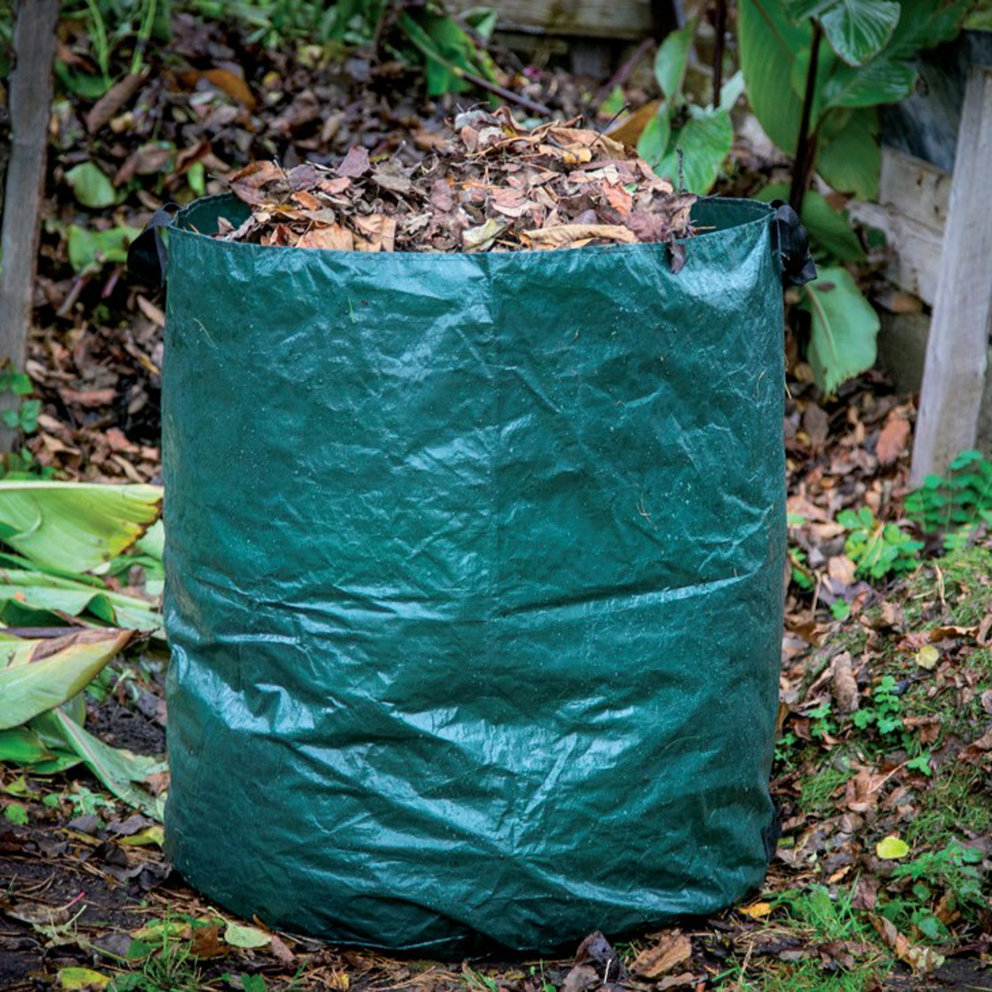 Sopsäck Home it för Trädgårdsavfall Hopvikbar 270 L