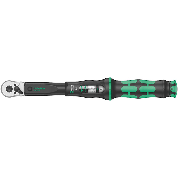 Momentnyckel Wera 3/8 tum Click- Torque B 1 10-50Nm