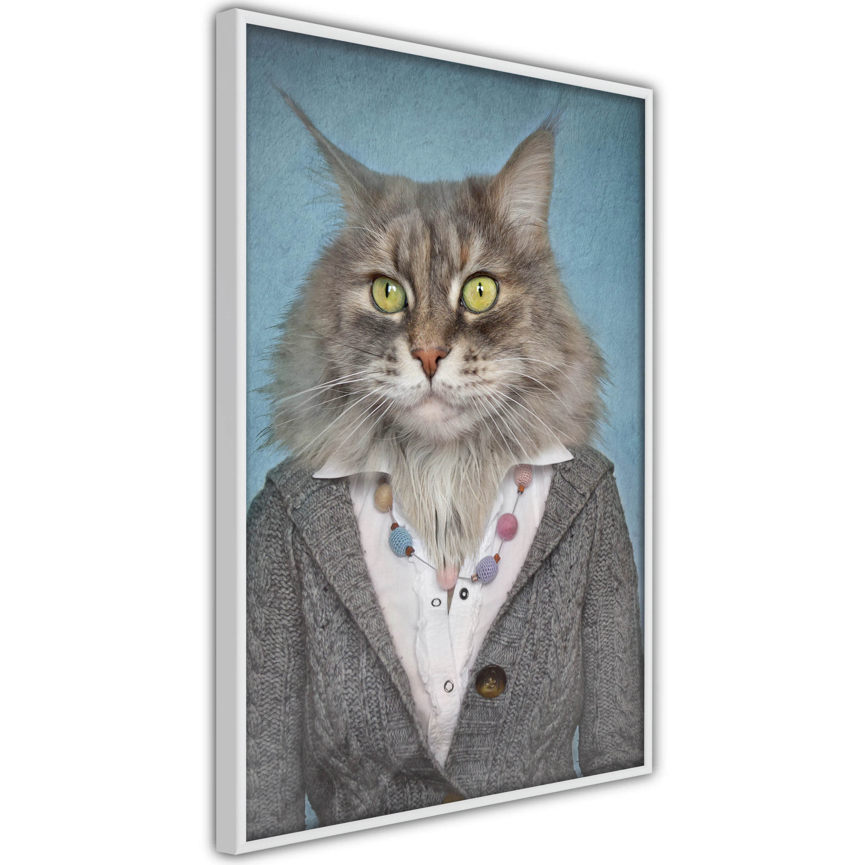 Poster Artgeist Affisch Mrs. Cat