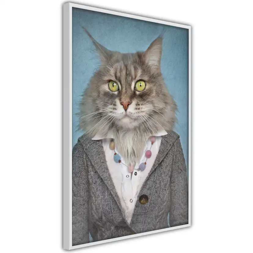 Poster Artgeist Affisch Mrs. Cat