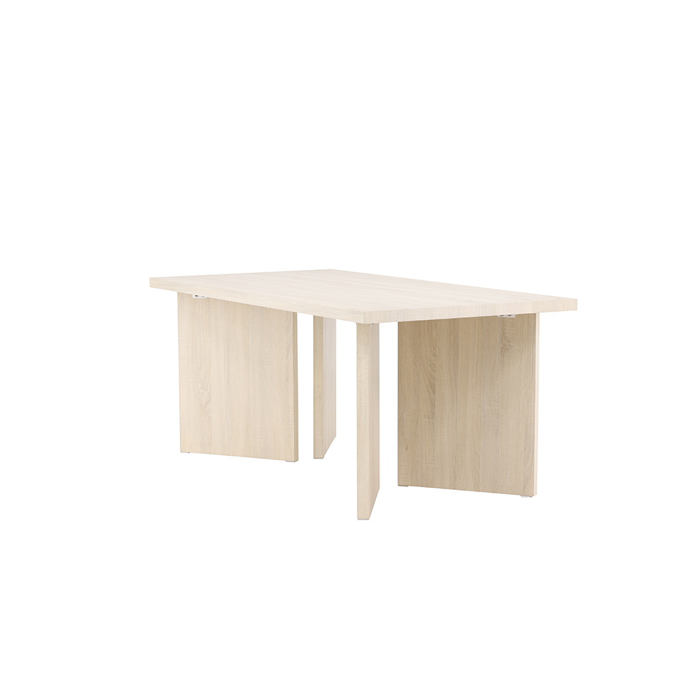 Bassholmen  Dining Table 90x180 cm  - Whitewash / Vittvätt