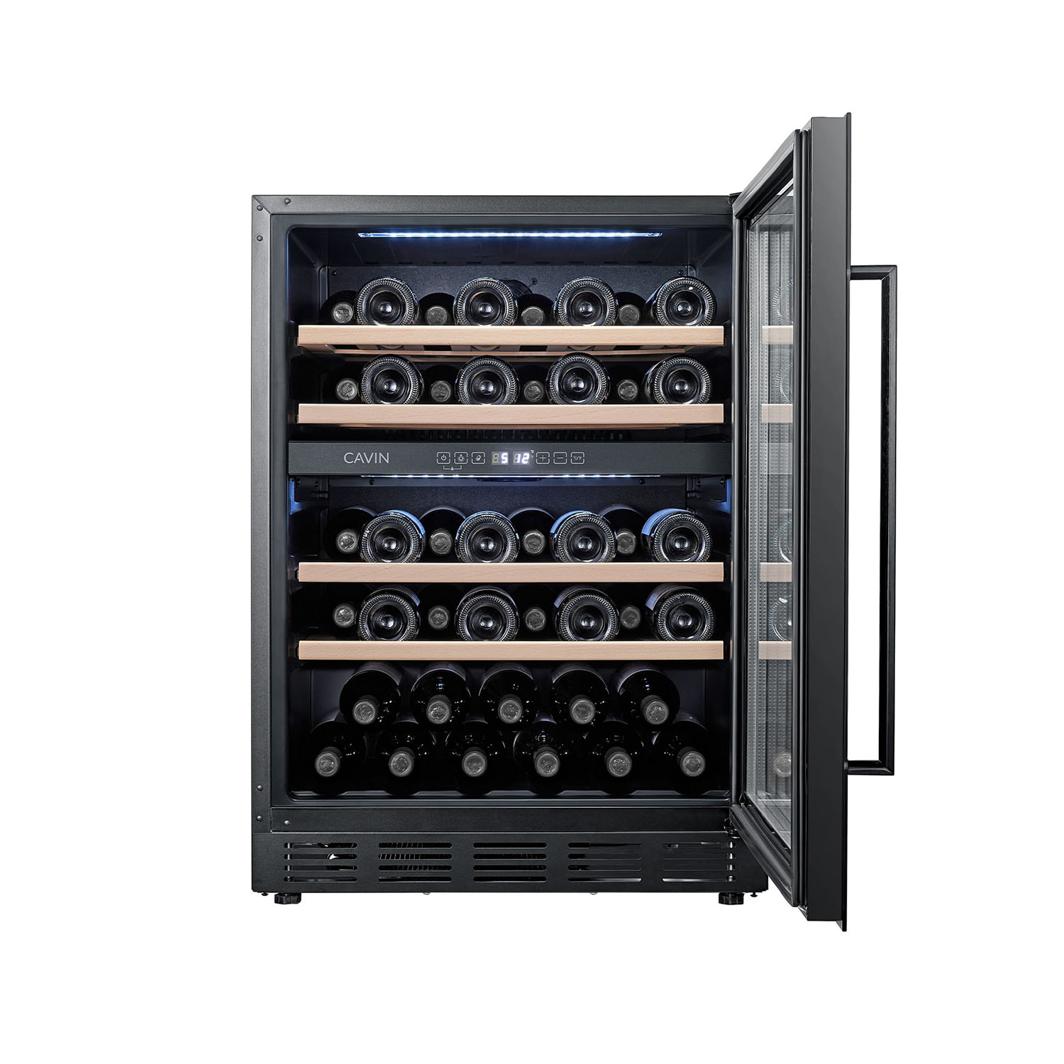 Vinkyl Cavin Arctic Collection 60D Fullglass Black - Elegant Svart