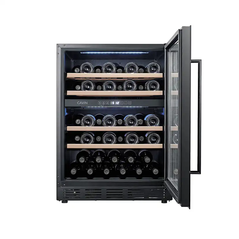 Vinkyl Cavin Arctic Collection 60D Fullglass Black - Elegant Svart