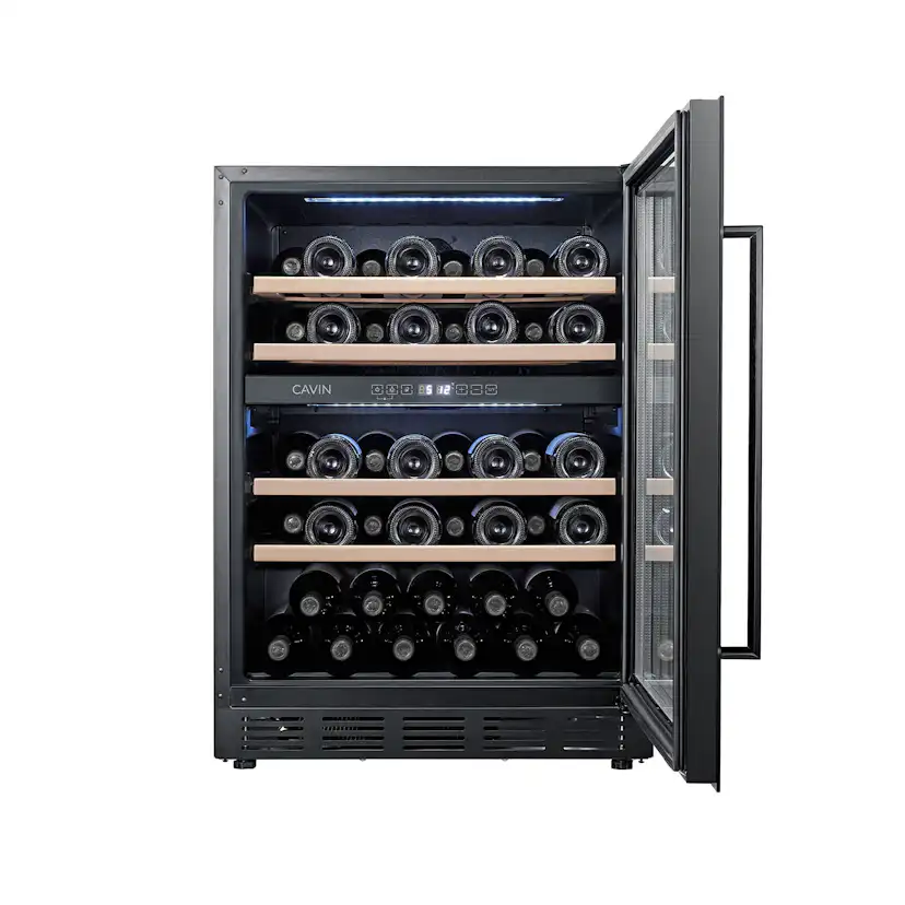 Vinkyl Cavin Arctic Collection 60D Fullglass Black - Elegant Svart