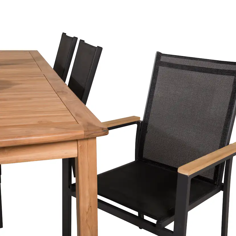 Matgrupp Venture Home Kiara 220 med 6 Thea Matstolar