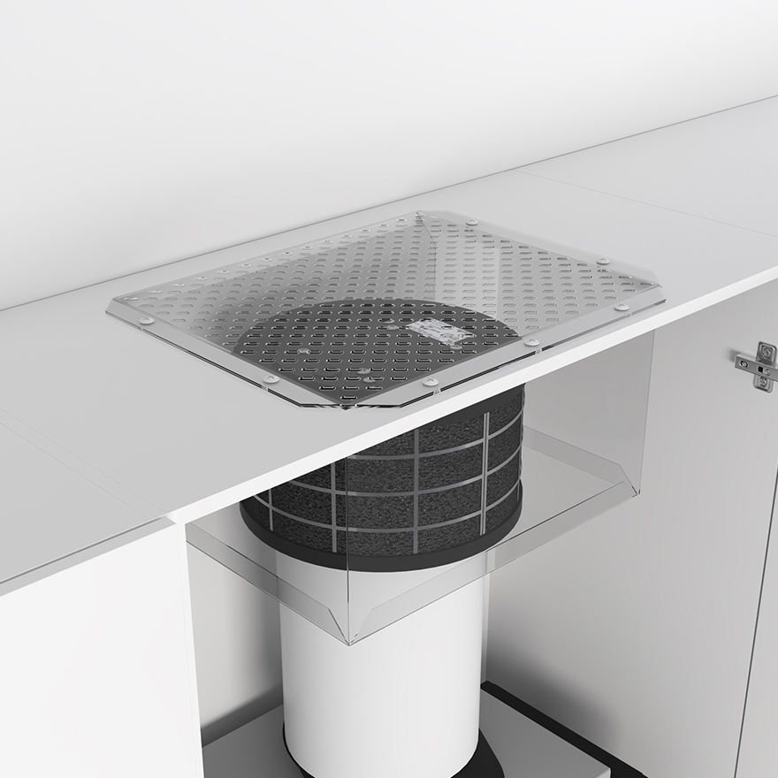 Plasmexfilter Thermex med Monteringslåda Inbyggnad Skåp