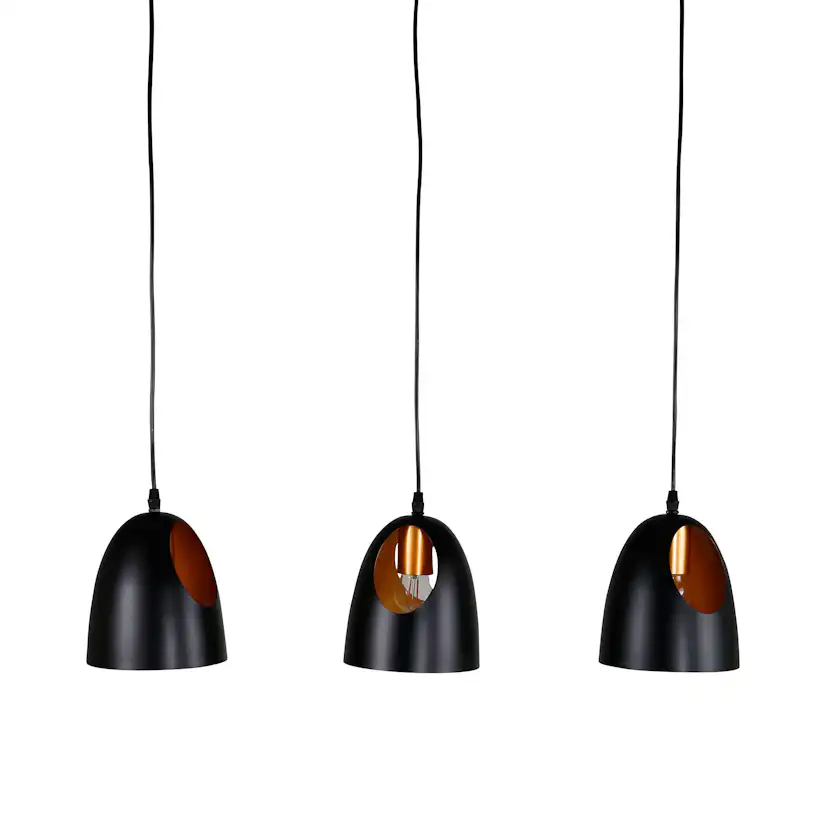 Taklampa Venture Home Emilio Rak 3L