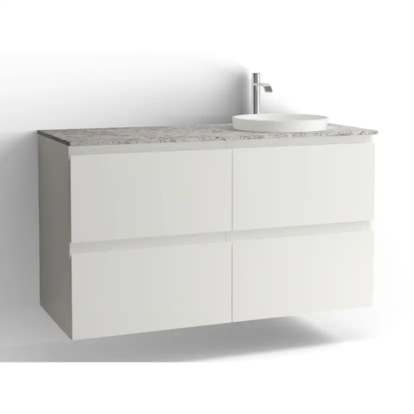 FL KOM 1200V/H 4L VIT Vit, utan Eluttag