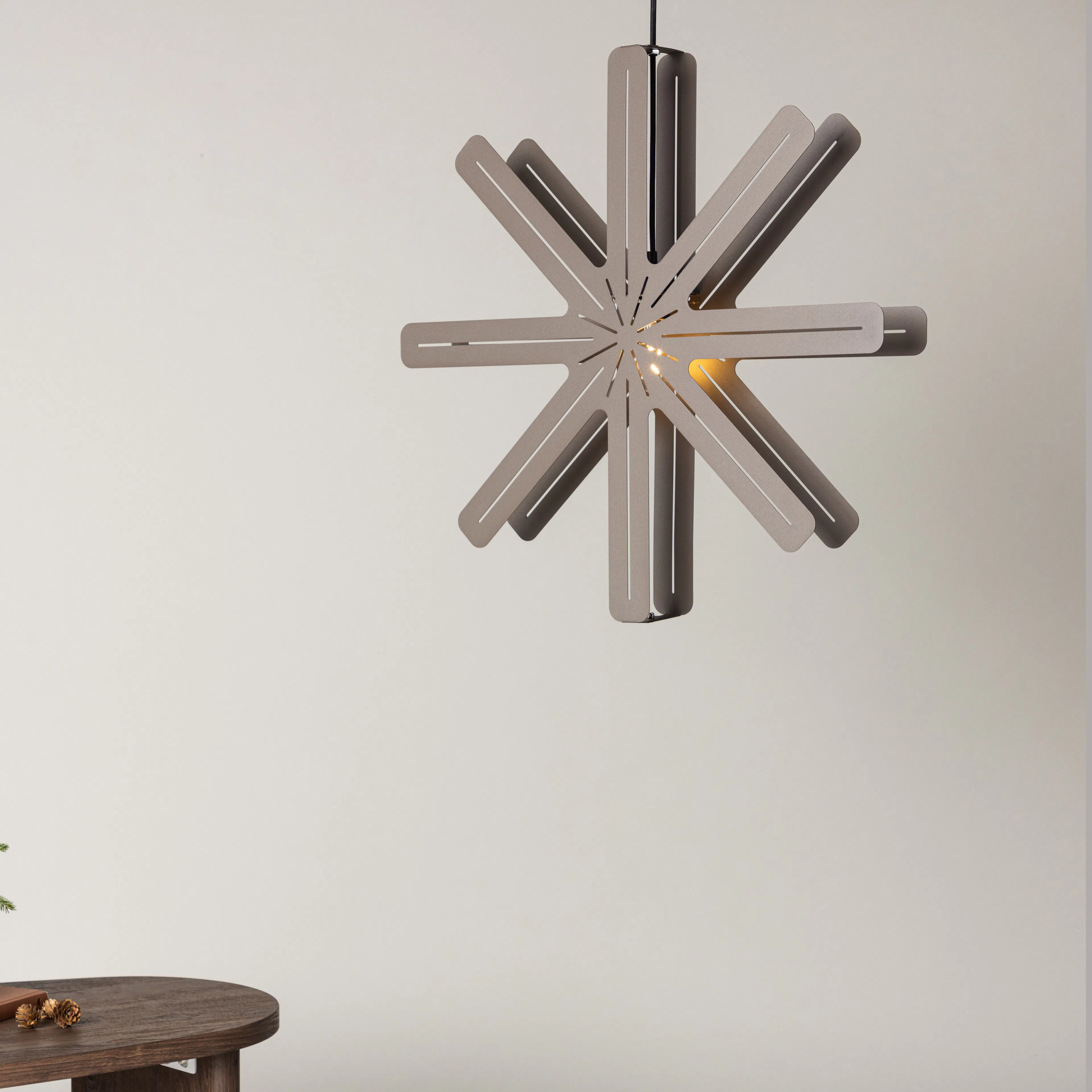 Säfsen 56cm Pendant Lamp - Mocca / 56 cm