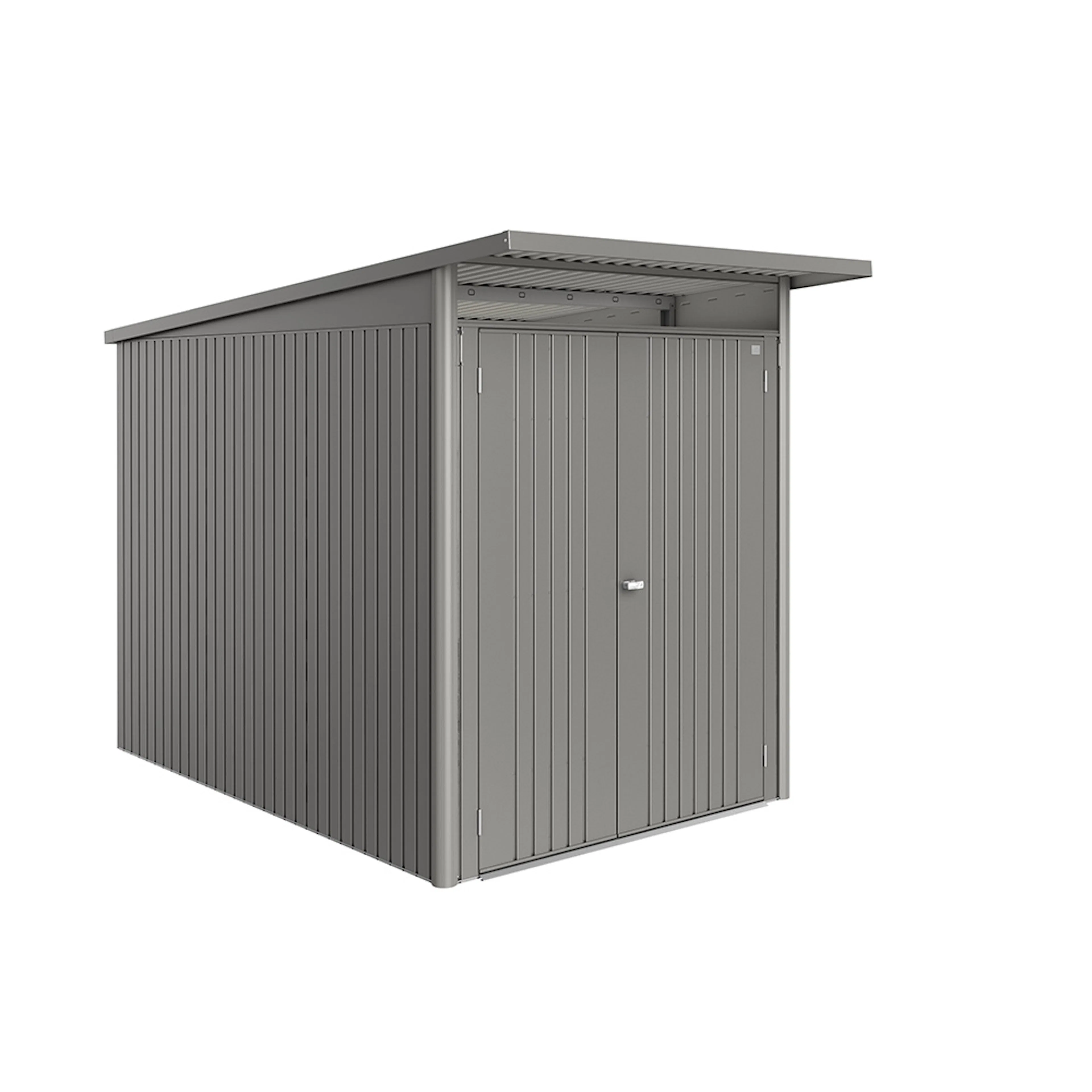 Redskapsbod Biohort Avantgarde Eco A3 Metallic Kvartsgrå Dubbeldörr